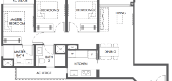the-hill-at-one-north-floor-plan-3-bedroom-3b-1-singapore